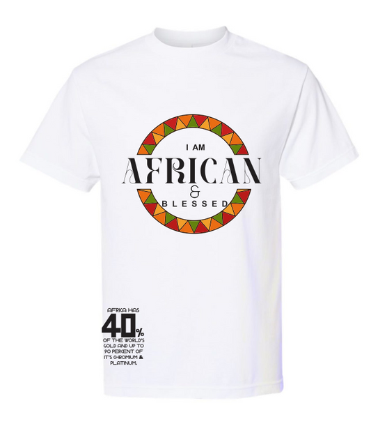 African & Blessed Signature T-Shirt